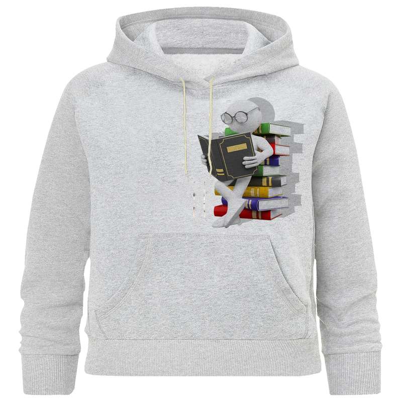 هودی پسرانه مدل M 197 کتاب