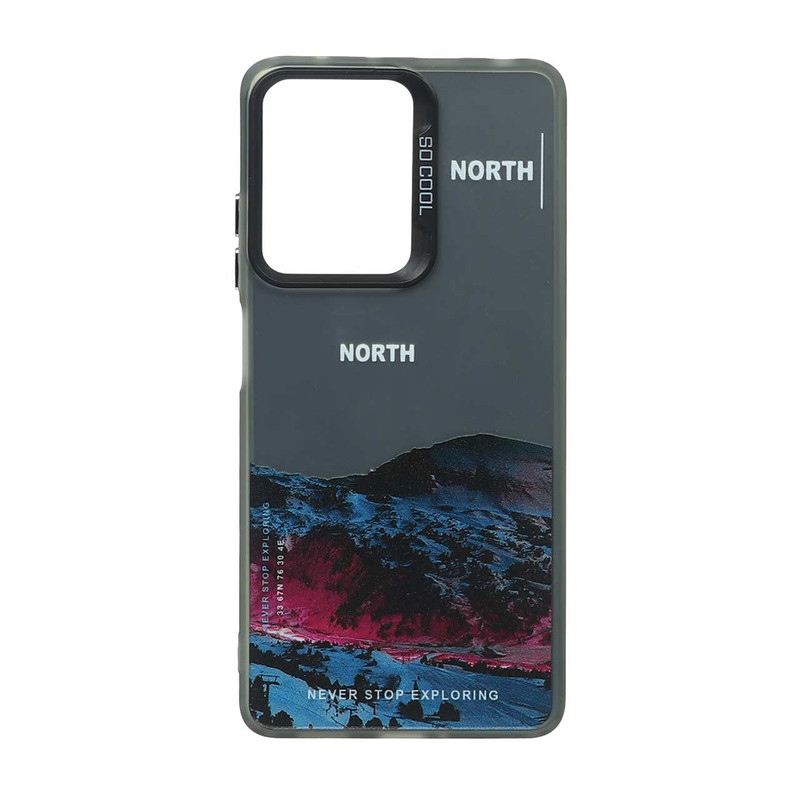 کاور سو کول مدل کوه آتشفشان مناسب برای گوشی موبایل شیائومی Redmi Note 12 pro 5G / Poco X5 pro 5G