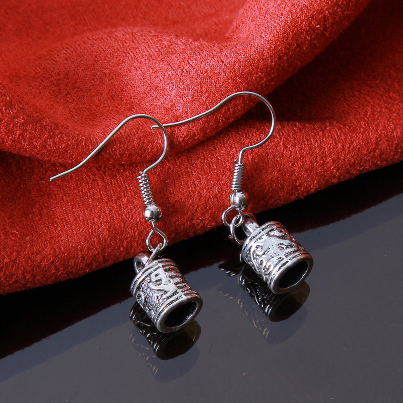 گوشواره دخترانه بازرگانی میلادی کد GZN_108