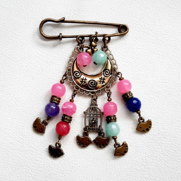 سنجاق سینه زنانه کد 1553