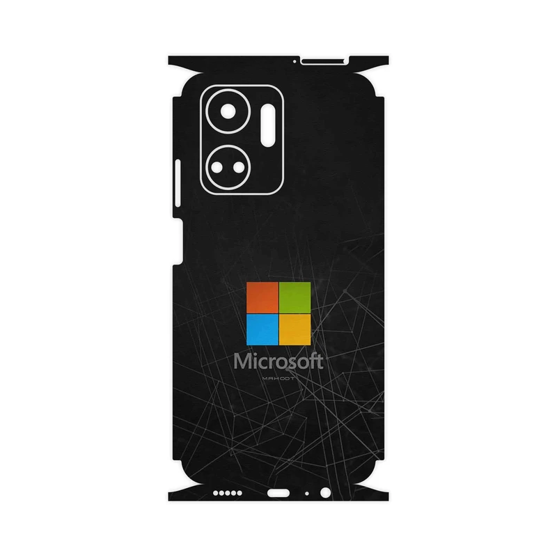 برچسب پوششی ماهوت مدل Microsoft_Logo-FullSkin مناسب برای گوشی موبایل آنر X7a