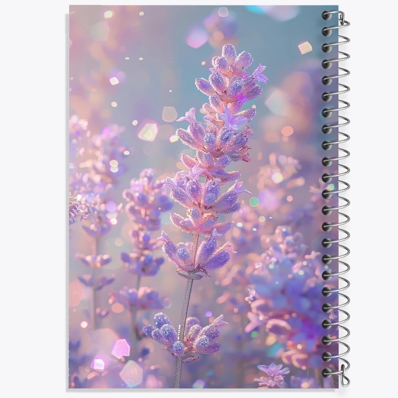 دفتر مشق 50 برگ خندالو طرح گل (Flower) کد F2671