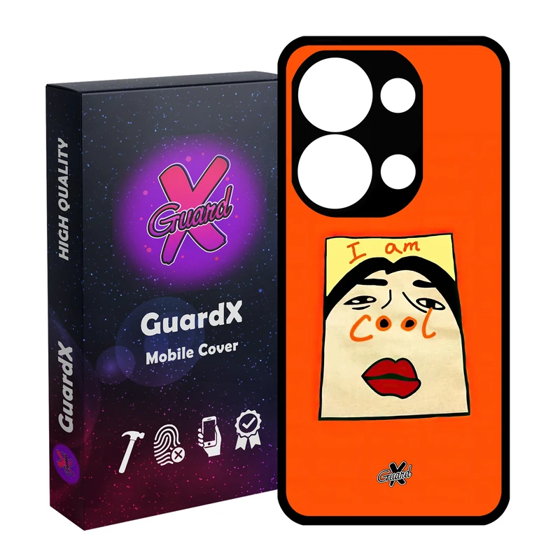 کاور گارد ایکس طرح Cool مدل Glass10616 مناسب برای گوشی موبایل شیائومی Redmi Note 13 Pro 4G / Poco M6 Pro 4G