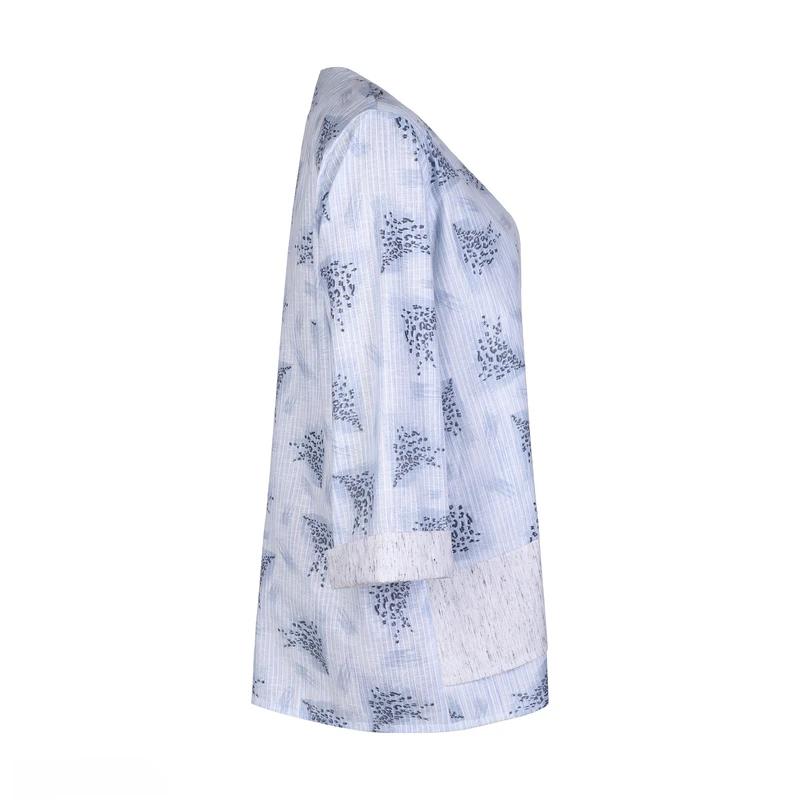 عکس شماره 2 : مانتو کتی زنانه حیات مدل آسمان