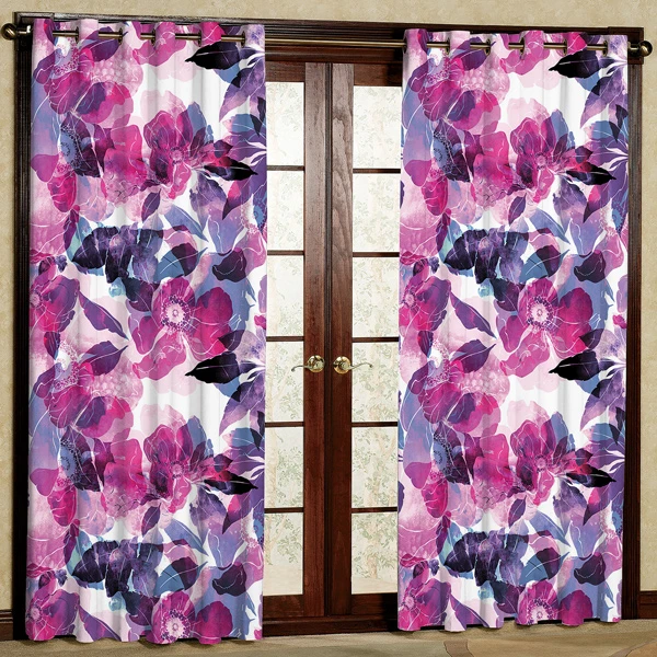 پرده مدل  پانچی کد 6054 ابعاد 280x140 سانتی متر