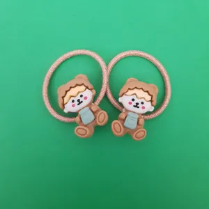 کش مو زنانه مدل پسر خرسی بسته 2 عددی