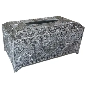 جعبه دستمال کاغذی مدل شاهکار