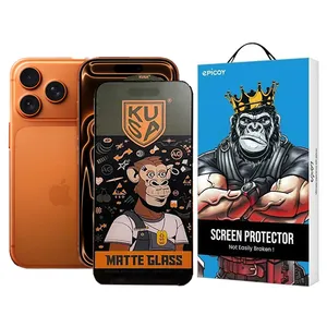 Epicoy  Monkey Matt Glass Screen Protector For Apple iPhone 17 Pro / 17 /16 Pro