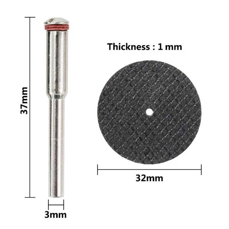 صفحه برش فرز مینیاتوری مدل 32mm کد009 مچموعه نه عددی