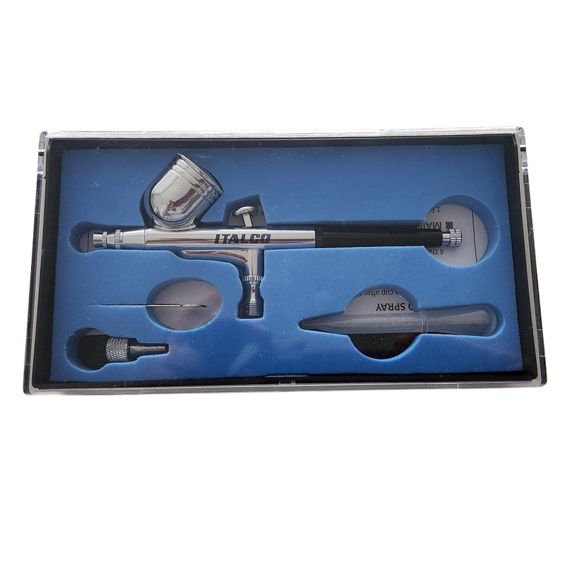 پیستوله ایربراش ایتالکو مدل کاسه فلزی کد نازل 0.1