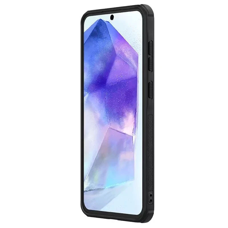 کاور نیلکین مدل Super Frosted Shield Pro مناسب برای گوشی موبایل سامسونگ Galaxy A56/A37/A36