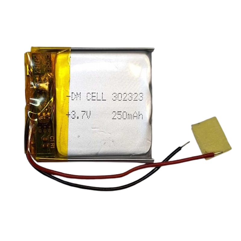 باتری لیتیومی دی ام سل مدل DM-302323 ظرفیت 250 میلی آمپر ساعت