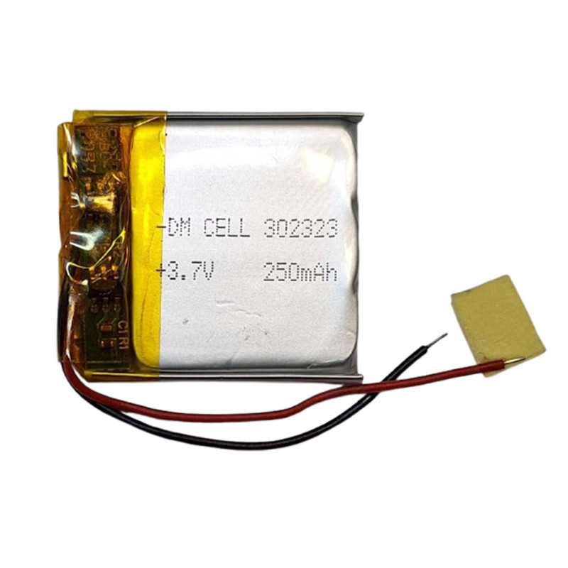 باتری لیتیومی دی ام سل مدل DM-302323 ظرفیت 250 میلی آمپر ساعت