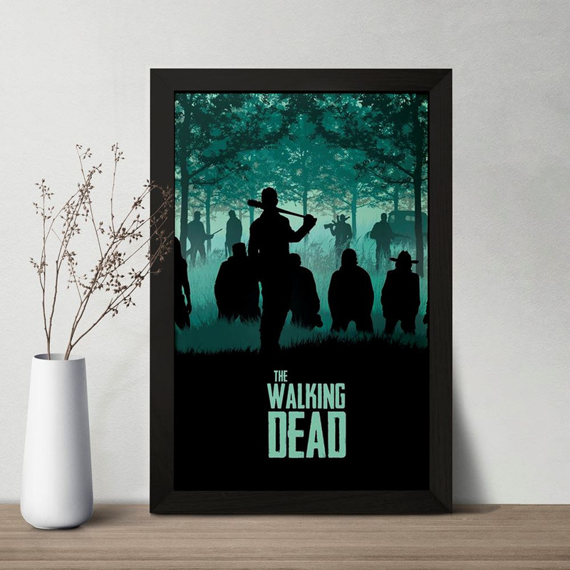 تابلو خندالو مدل سریال مردگان متحرک The Walking Dead کد 10185 تابلو خندالو مدل سریال مردگان متحرک The Walking Dead کد 10185