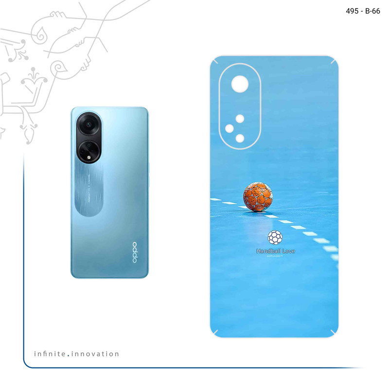 برچسب پوششی ماهوت مدل Handball مناسب برای گوشی موبایل اپو A98