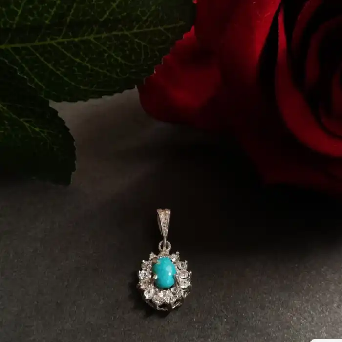 نیم ست نقره زنانه مدل P8940