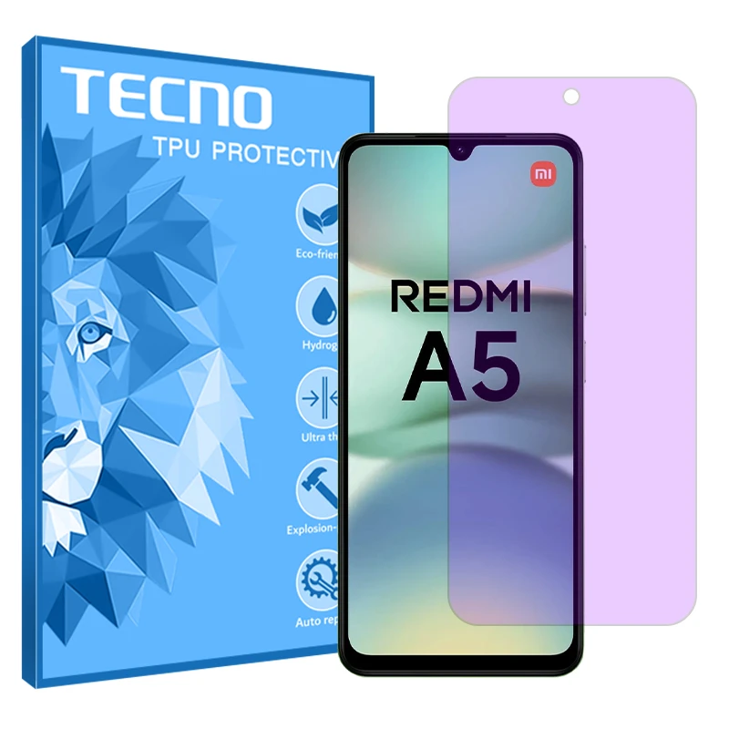 محافظ صفحه نمایش آنتی پرپل تکنو مدل Eye Care مناسب برای گوشی موبایل شیائومی Redmi A5 4G