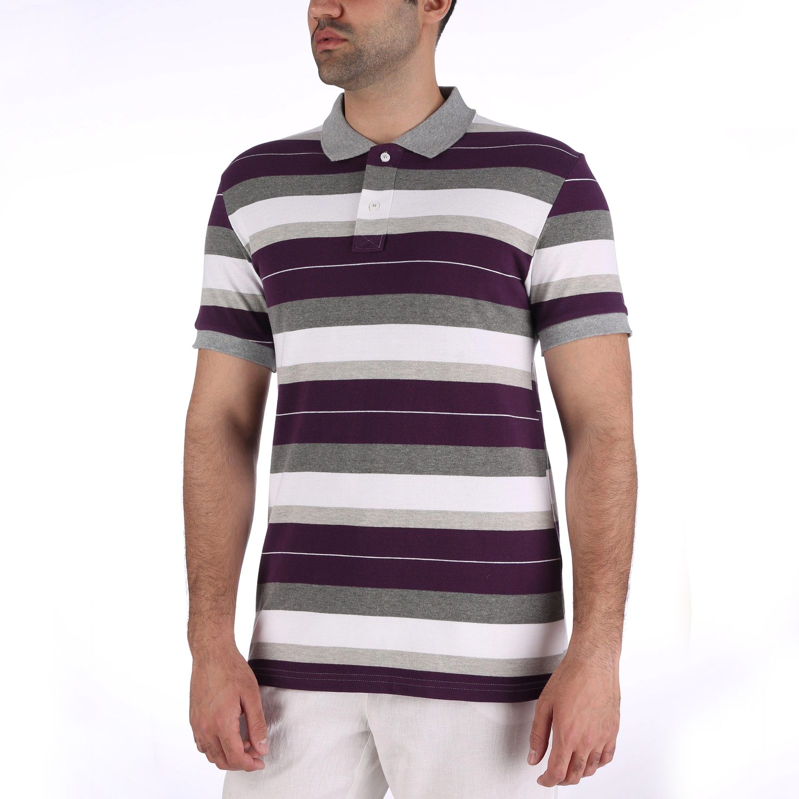 پولوشرت آستین کوتاه مردانه زی سا مدل 88027630083100177 -  - 2