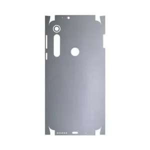 MAHOOT Matte-Silver-FullSkin Cover Sticker for Motorola One Macro