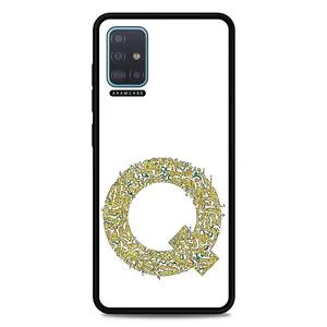 AKAM AMC-WSGA51-ALPHADOODLEBET-17 Cover For Samsung Galaxy A51