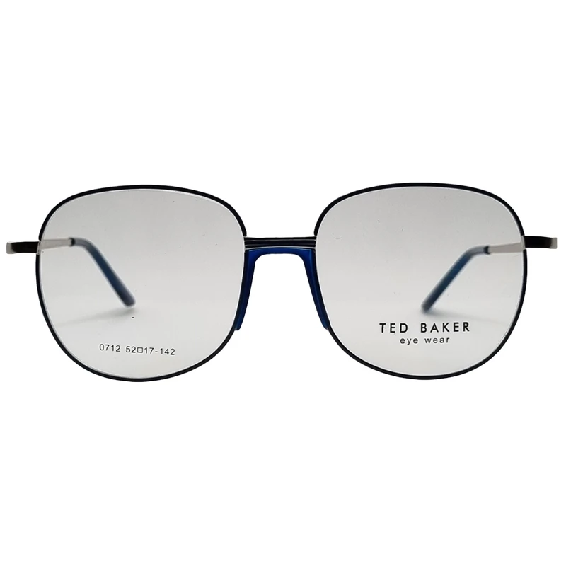 فریم عینک طبی خلبانی (Aviator) مدل 0712-C3 مناسب برای صورت بیضی، قلب، گرد، لوزی، مثلث، مربع، مستطیل