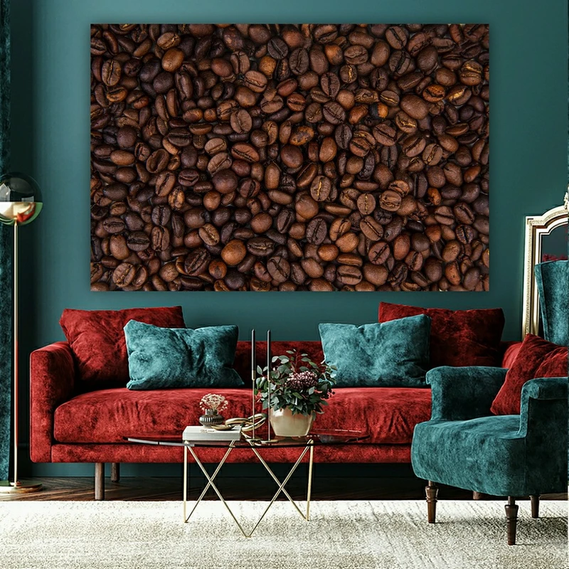 پوستر دیواری طرح دانه قهوه مدل SDP3707