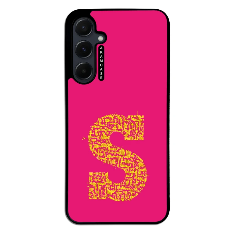 کاور آکام مدل AMC-WSGA55-ALPHADOODLEBET-19 مناسب برای گوشی موبایل سامسونگ Galaxy A55