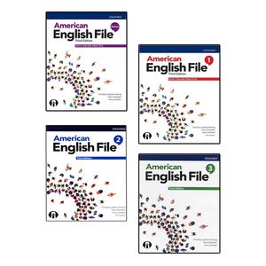 کتاب American English File Third Edition اثر جمعی از نویسندگان انتشارات الوندپویان 4 جلدی
