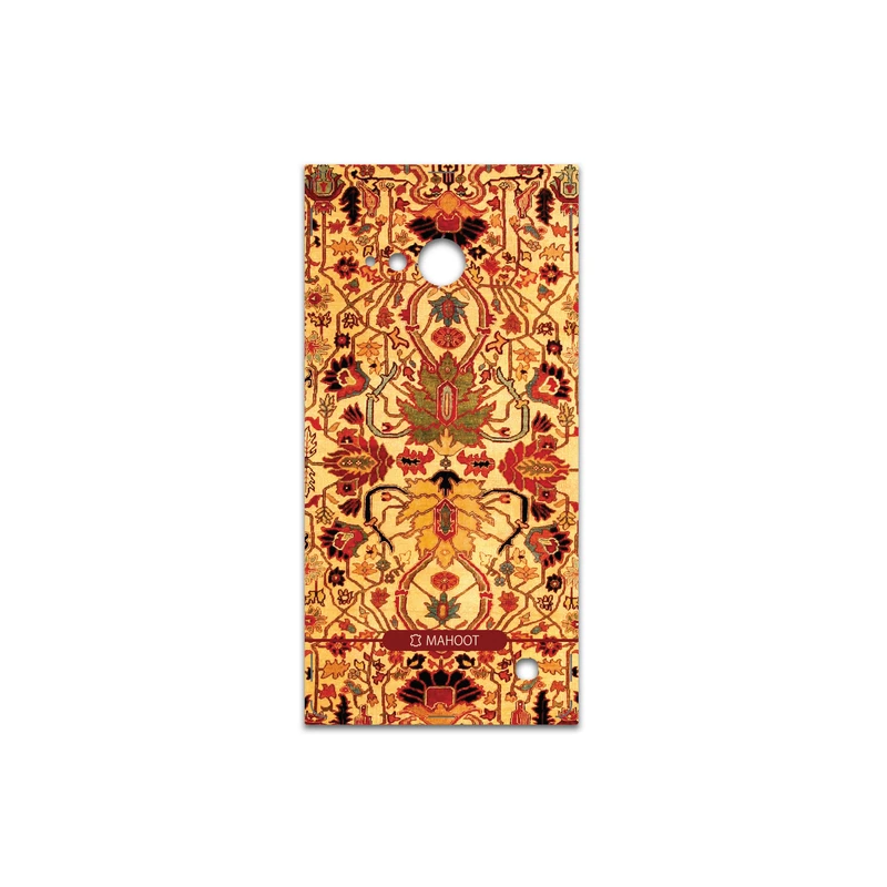 برچسب پوششی ماهوت مدل Persian-Carpet-Yellow مناسب برای گوشی موبایل نوکیا Lumia 730