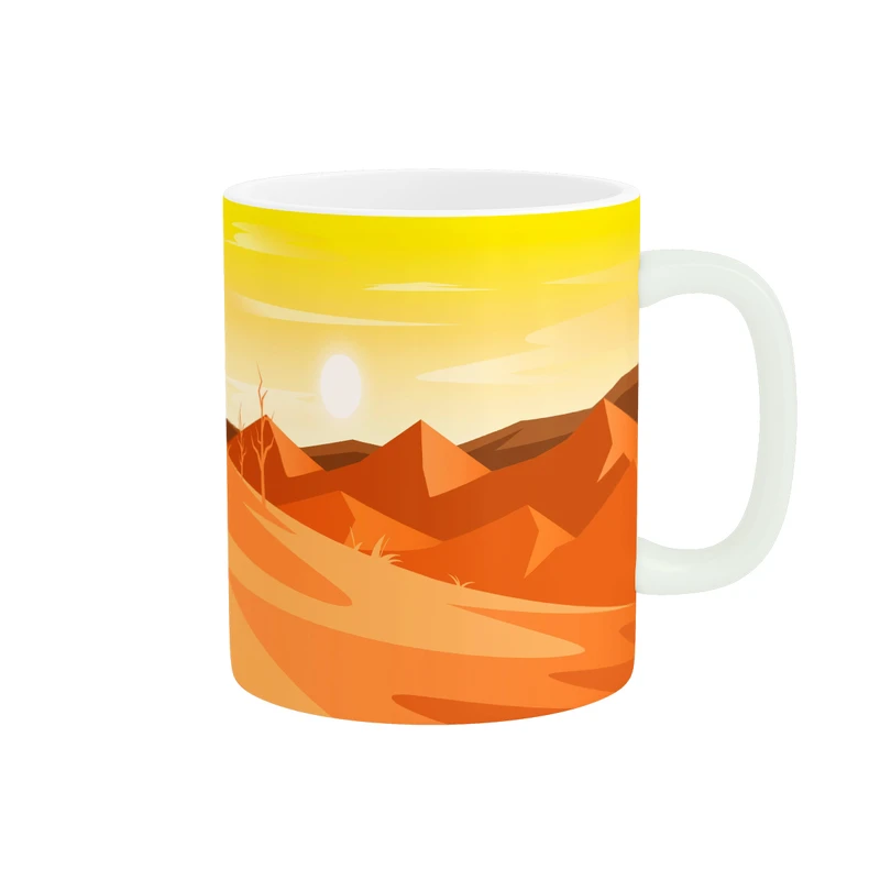 ماگ طرح بیابان کد 32