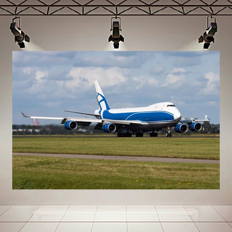 پوستر طرح هواپیما مدل مسافربری(2) کد AR303596