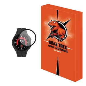 محافظ صفحه نمایش قاب تی رکس مدل PMMA مناسب برای ساعت هوشمند شیائومی Amazfit T Rex 2