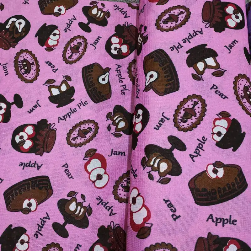 پارچه آشپزخانه مدل پای سیب