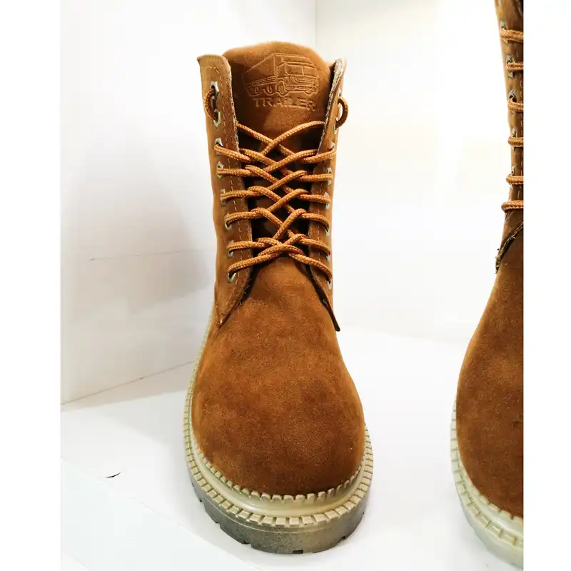 نیم بوت زنانه مدل تریلر براون کد 14001020