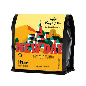 دانه قهوه ترکیبی 100 درصد عربیکا نیو دی باتنر مونت - 250 گرم