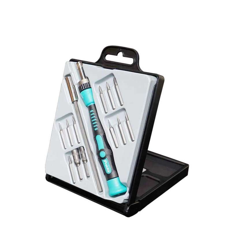 مجموعه 14 عددی سری پیچ گوشتی و پیچ گوشتی پروسکیت مدل SD-9312