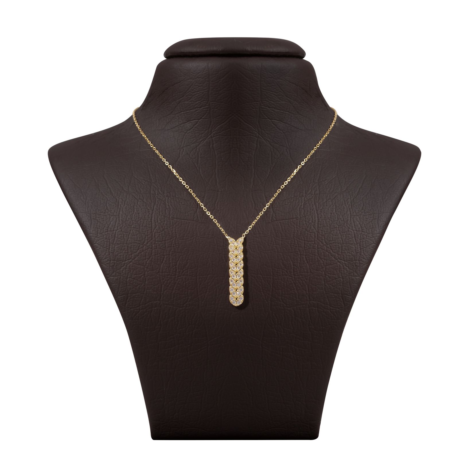گردنبند طلا 18 عیار زنانه جواهری سون مدل 3187 -  - 1