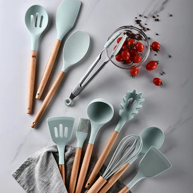 سرویس کفگیر و ملاقه 12 پارچه وون مدل KITCHEN LIFE-1007