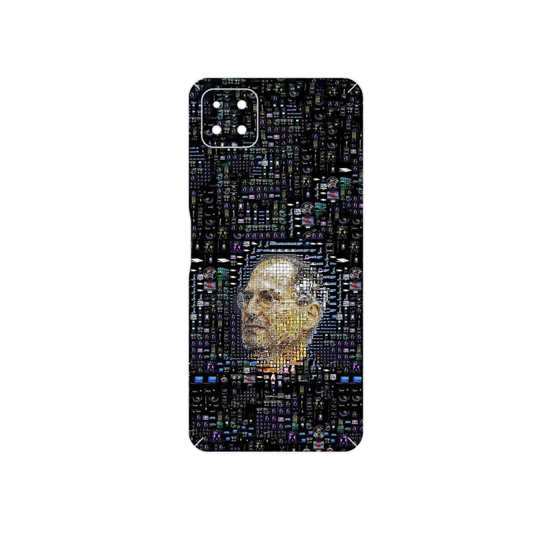 برچسب پوششی ماهوت مدل 2 Collage of Steve Jobs مناسب برای گوشی موبایل هوآوی Nova Y60