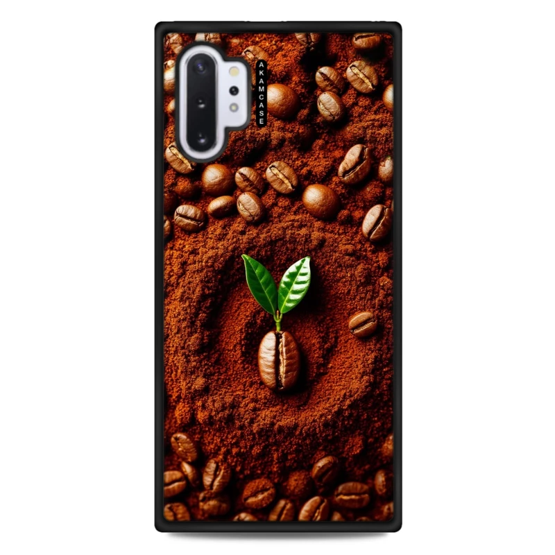 کاور آکام مدل AMC-WSGN10P-COFFEE-14 مناسب برای گوشی موبایل سامسونگ Galaxy Note 10 Plus