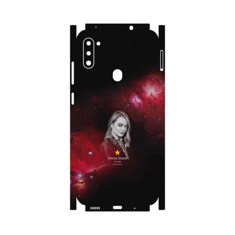 برچسب پوششی ماهوت مدل Emma Stone-FullSkin مناسب برای گوشی موبایل سامسونگ Galaxy M11