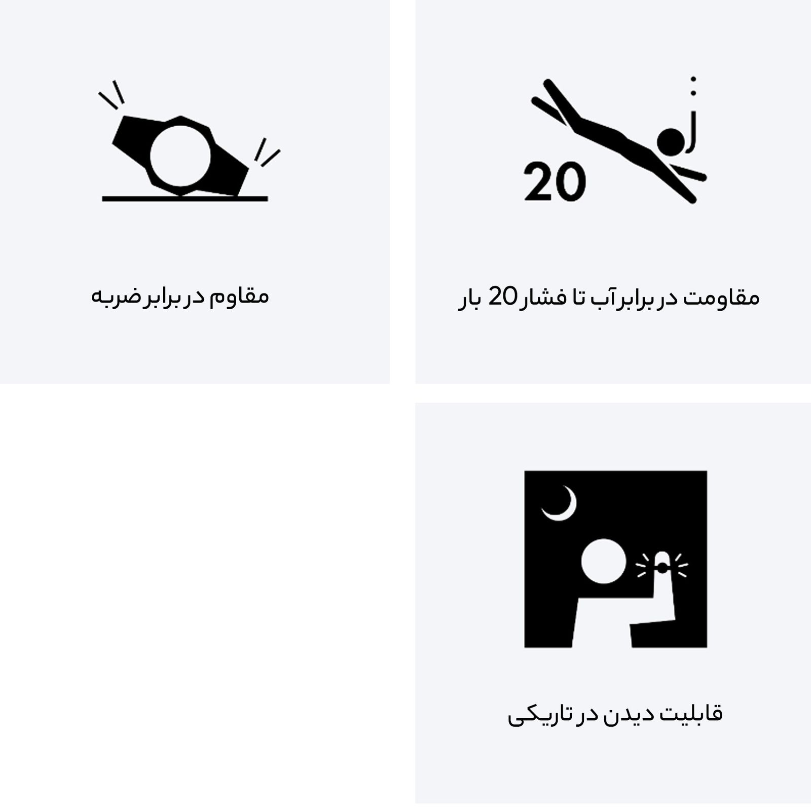 ساعت مچی عقربه‌ای مردانه کاسیو مدل GA-700BNR-1ADR -  - 6