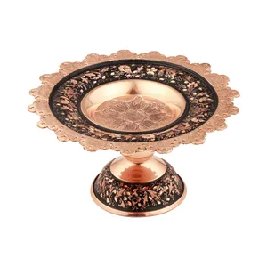 شیرینی خوری مسی مدل لب شبکه کد 20