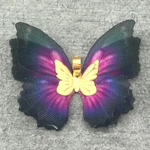 آویز گردنبند طلا 18 عیار زنانه دوست خوب مدل پروانه dk827