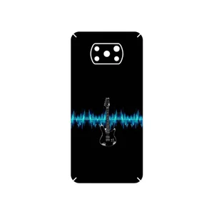 MAHOOT Electric Guitar Cover Sticker for Xiaomi Poco X3 NFC