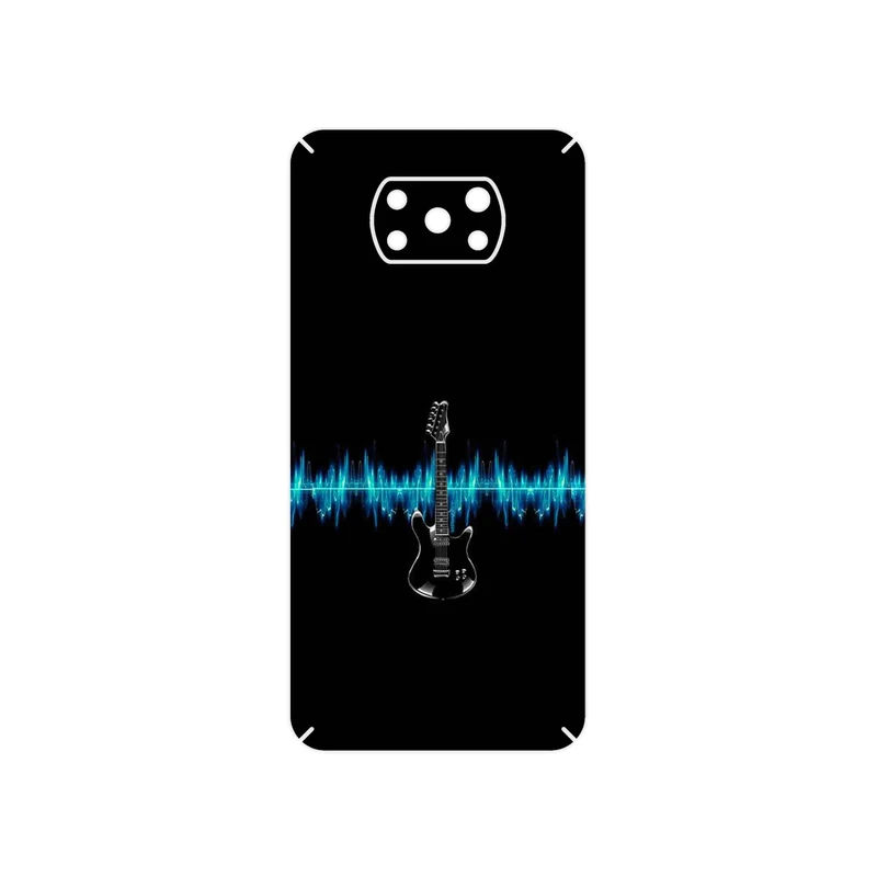 برچسب پوششی ماهوت مدل Electric Guitar مناسب برای گوشی موبایل شیائومی Poco X3 NFC
