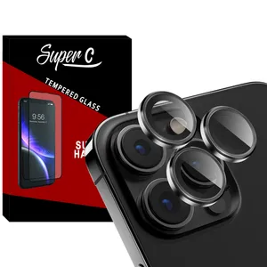 SuperC Ring Metal Camera Lens Protector For Apple Iphone 13 Pro / 13 Pro Max