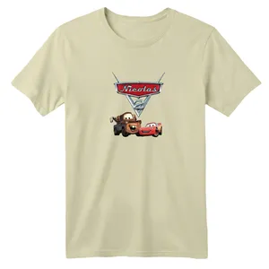 تی شرت آستین کوتاه بچگانه مدل ماشین ها کد 01