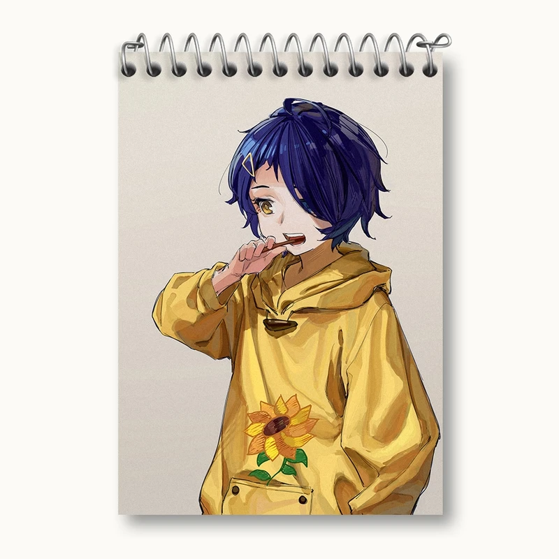 دفتر یادداشت 50 برگ خندالو مدل آی انیمه واندر اگ پرایورتی کد 34034