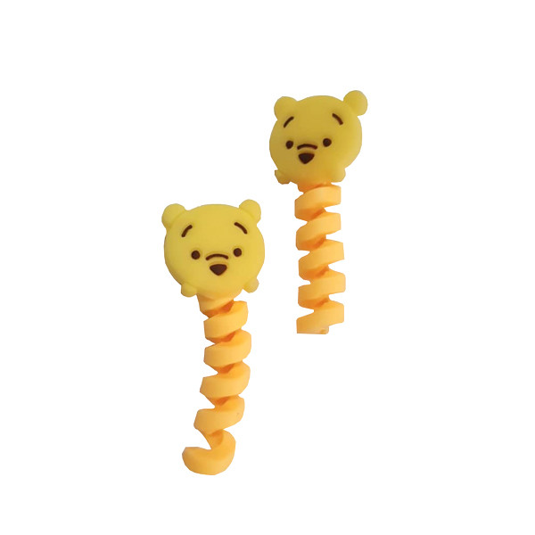 محافظ کابل شارژ مدل pooh مجموعه 2 عددی